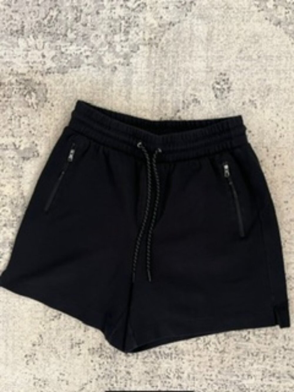 Old Navy Active Dynamic Fleece High-Rise Breathable Black Shorts Men's M